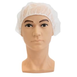 Acheter Bonnet en filet pour cheveux jetable, 100 pièces/paquet, chapeau  antistatique Non tissé, couvre-tête élastique