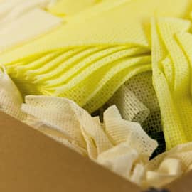 Essuyage non tissé déclassé type lavettes ajourées couleur Paredes