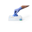Gant à usage unique MEDLINE nitrile, bleu, TM photo du produit back S