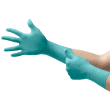 Gant de protection chimique stérile salle blanche nitrile Ansell TouchNtuff 93-700 vert manchette 300 mm taille XL photo du produit