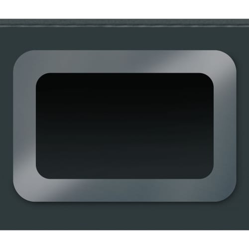 Cadre pour poubelle 3 flux Amsterdam 40L gris Medial photo du produit front L