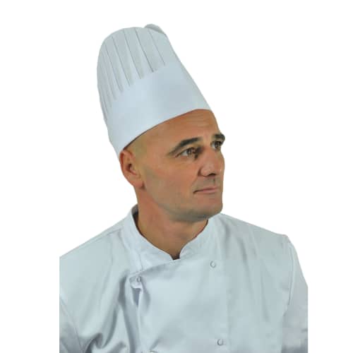 Toque Non-tissé 100% Viscose - Blanc - Hopen photo du produit front L