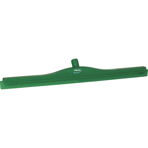 Raclette double lame alimentaire PLP caoutchouc 70cm vert Vikan photo du produit