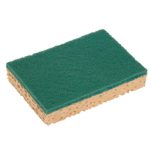 Eponges grattantes vertes petit modèle Spontex photo du produit front L