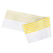 Bandeau microfibres Ultimate Dispomop lignée jaune 50 x 11,5 cm Decitex photo du produit