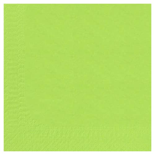 Serviette papier 2 plis Manufacture de l'Éphémère 39 x 39 cm pistache photo du produit front L