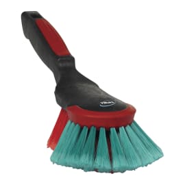 Brosse à main ergonomique fibres souples/fleurées 32cm noir Vikan photo du produit