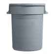 Collecteur plastique Barella 80L gris photo du produit back S