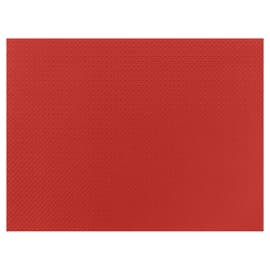 Set de table papier Manufacture de l'Éphémère 30 x 40 cm rouge