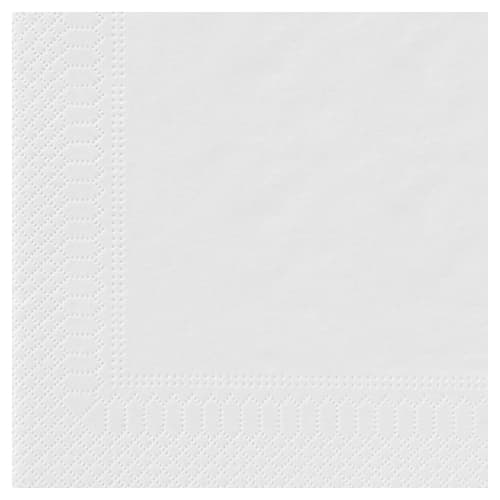 Serviette papier 2 plis Manufacture de l'Éphémère 20 x 20 cm blanc photo du produit front L