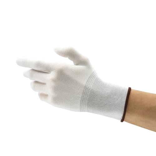 Gant de manipulation fine Ansell Hyflex 11-300 polyamide blanc taille 10 photo du produit front L