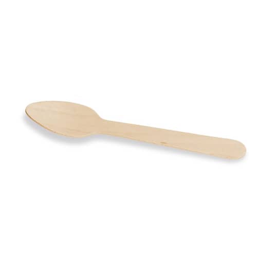 Cuillère à café bois 110mm Alphaform photo du produit front L