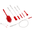Ensemble brosses et écouvillons alimentaires rouge Vikan photo du produit