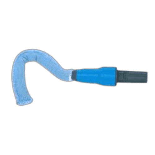 Housse microfibre bleue pour buse contact Sanivap photo du produit front L
