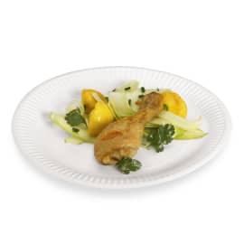 Assiette carton ronde blanche Ø230 mm Alphaform