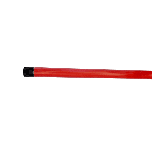 Manche métal laqué 120cm rouge Brosserie Marchand photo du produit front L