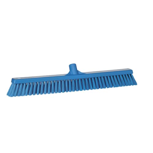 Balai fibres mixtes alimentaire PLP 61cm bleu Vikan photo du produit front L
