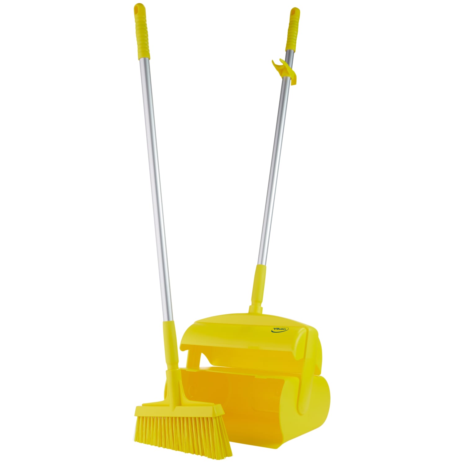 Ensemble pelle balayette alimentaire 37cm jaune photo du produit