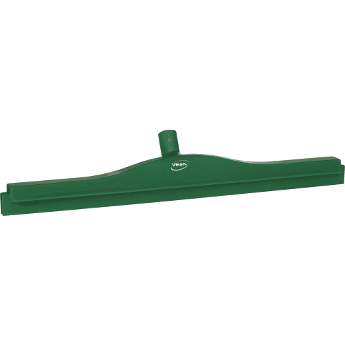 Raclette double lame pivotante alimentaire PLP caoutchouc 60cm vert Vikan photo du produit front L
