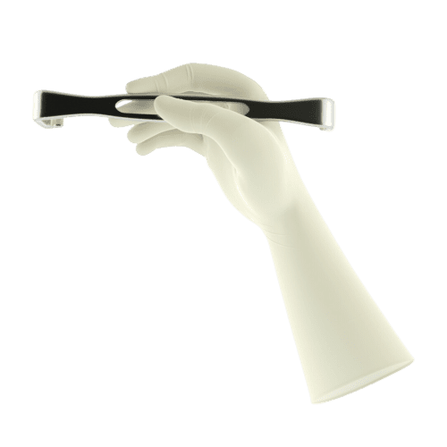 Gant à usage unique chirurgie stérile Encore Latex Ansell Textured blanc non poudré taille 7,5 photo du produit front L