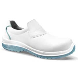 Mocassin de securite Impala homme S2 CI SRC blanc composite