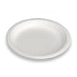 Assiette fibres végétales ronde blanche Ø180 mm Alphaform photo du produit