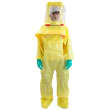 Scaphandre Jetguard Indutex AR BWP type 3-B ventilé pour réseau d'air gants ultranitrile 492 jaune taille XXL photo du produit