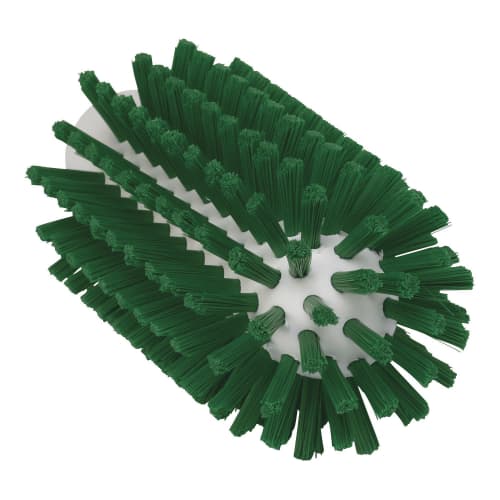 Brosse cylindrique fibres dures alimentaire PLP Ø6,3cm vert Vikan photo du produit front L