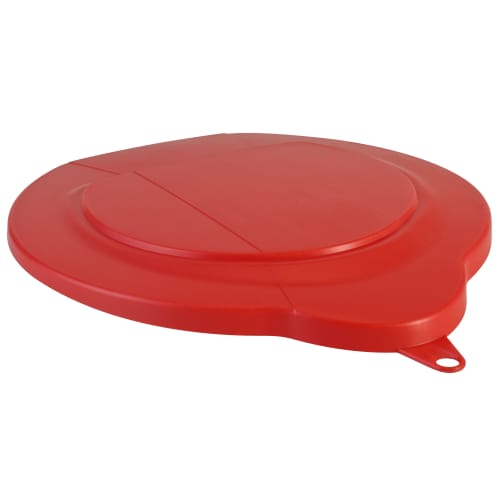 Couvercle pour seau 6L alimentaire PLP rouge Vikan photo du produit front L