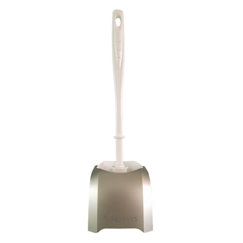 Ensemble porte-balayette plastique champagne Paredes collection Paredis Elite Brush photo du produit front L
