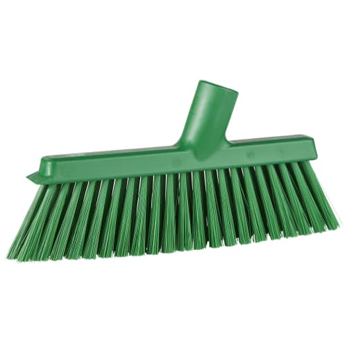Balai biseauté avec pas de vis incliné, 250 mm, Medium, Vert Vikan photo du produit front L