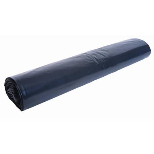 Sac plastique PE BD 160L noir 42µm photo du produit front L