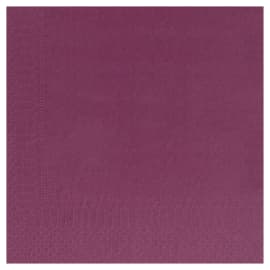 Serviette papier 2 plis Manufacture de l'Éphémère 39 x 39 cm aubergine