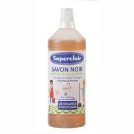 Savon noir aux huiles d'olives Superclair flacon de 1L