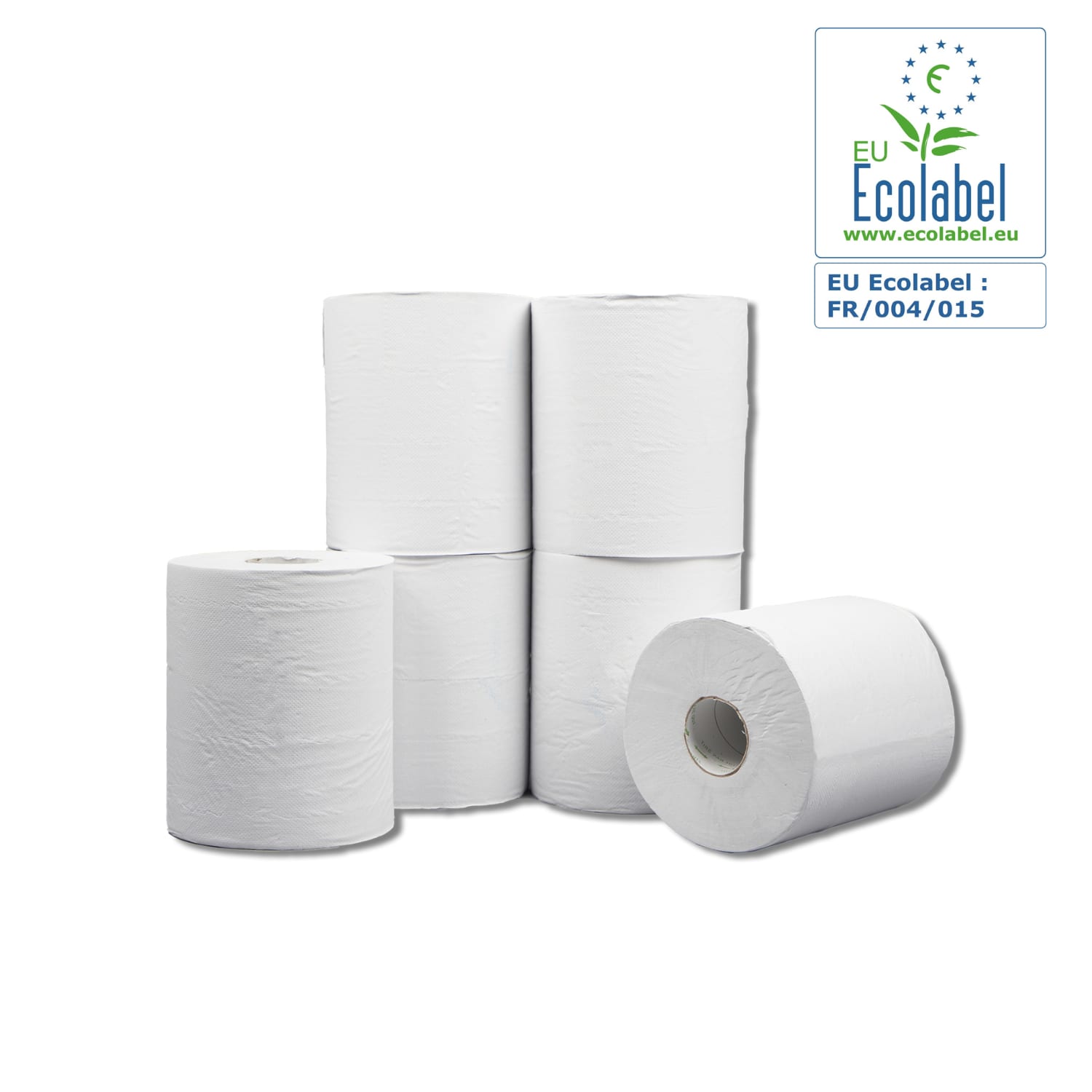 Bobines papier essuyage atelier 21 cm x 125 m (lot de 6) - pièces