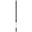 Manche téléscopique en aluminium à passage d'eau, 106 à 160 cm, Ø3,2 cm, Noir Vikan photo du produit