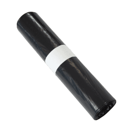 Sac plastique PE HD Héracène 130L noir 17µm