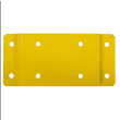 Plaque fixation murale support sac jaune Rossignol photo du produit