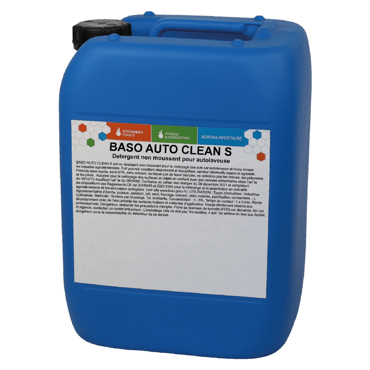 Détergent Stockmeier Baso Auto Clean S bidon de 20 kg photo du produit