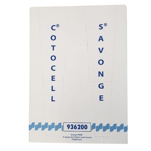 Boîte distributrice PROP 100 Savonges 20x20cm et 200 formats Cotocell 30x40cm photo du produit front L