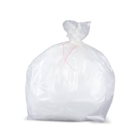 Sacs poubelle 50L transparent 30µ lien classique Paredes