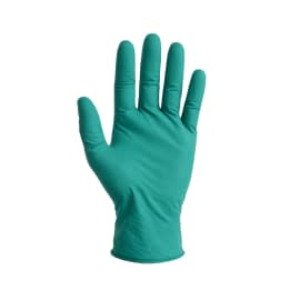 Gant de protection chimique nitrile Paredes Optifirm vert non poudré taille M
