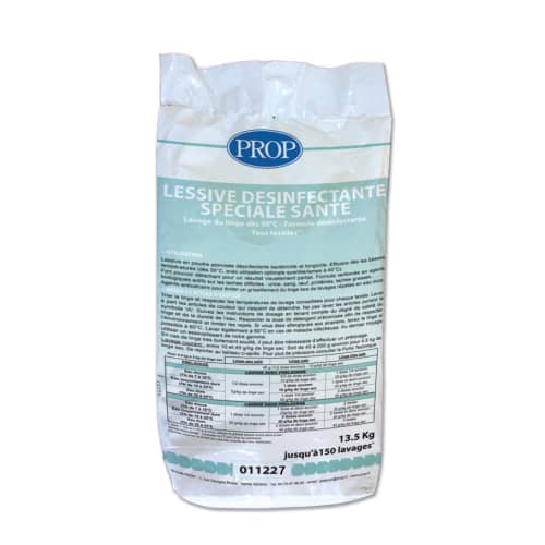 PROP lessive désinfectante spéciale santé sac 13,5kg photo du produit front L