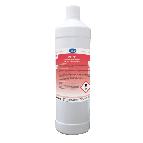 Nettoyant sanitaires PROP Sani Net flacon de 1L photo du produit front L