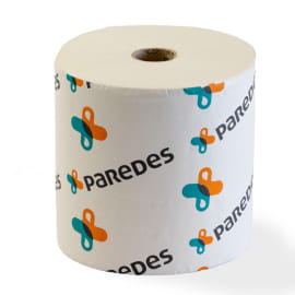 Essuie-mains rouleau blanc 150m certifié Ecolabel Paredes