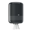 Distributeur d'essuyage dévidage central Tork M2 moyen modèle noir photo du produit back S