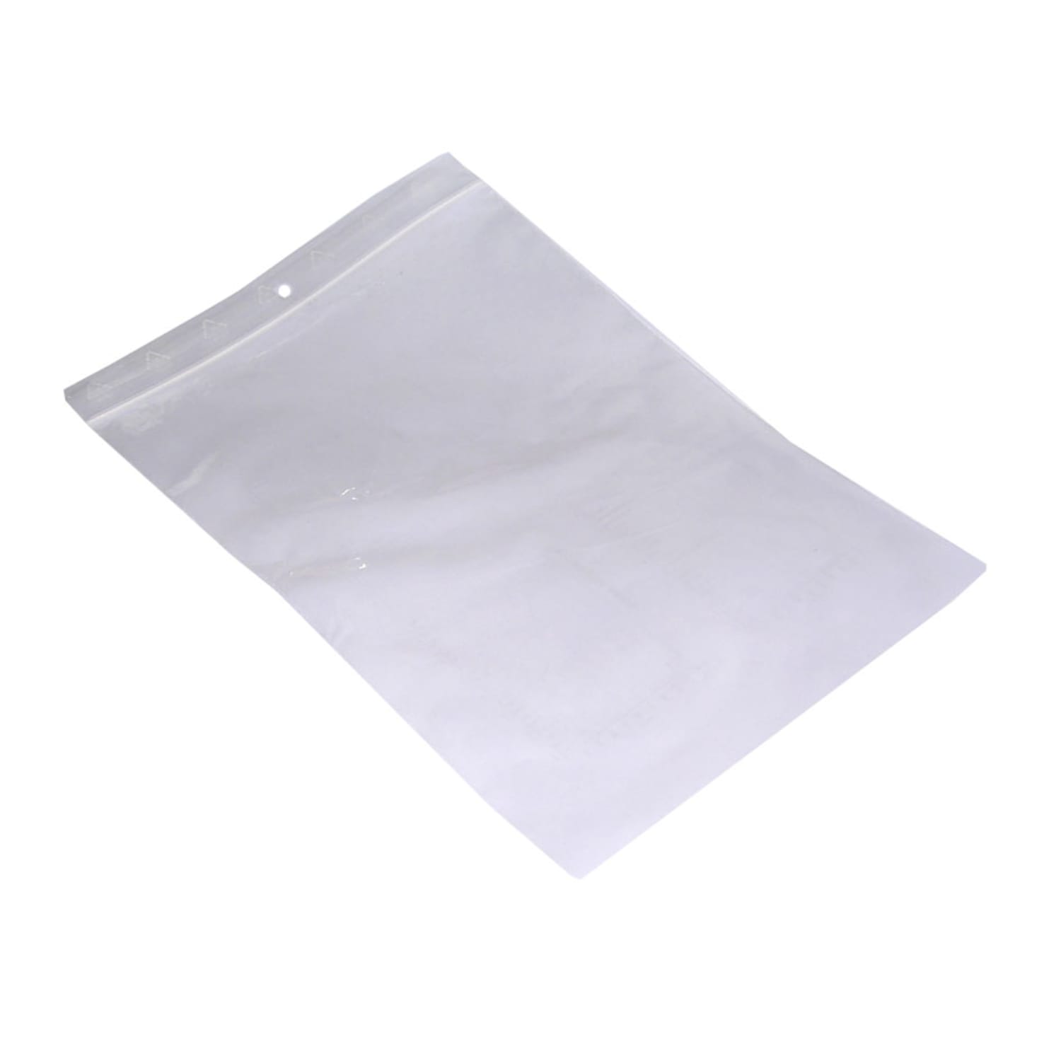 Sac plastique zip lock 120 x 180mm transparent 50µm photo du produit