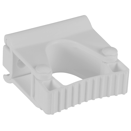 Support mural 1 clip alimentaire PLP 8,2cm blanc Vikan photo du produit front L