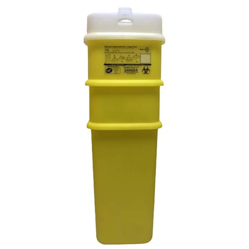 Maxi-collecteur boîte à aiguilles DASRI 11L NF X Stil Eco photo du produit front L