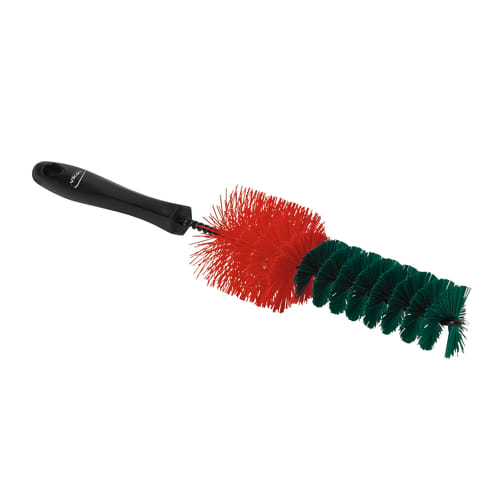 Brosse à jante rigide, Ø65 mm, 325 mm, Dur, Noir Vikan photo du produit front L